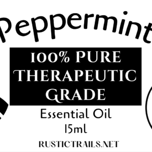 Therapeutic Organic Peppermint Essential Oil